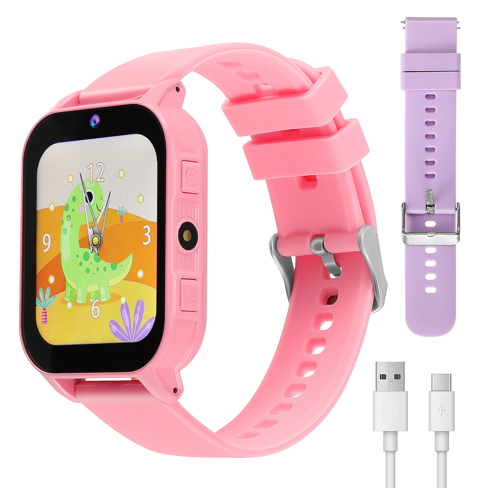 Smart Watch Kids - Zegarek dla dzieci z grami, cyfrowy