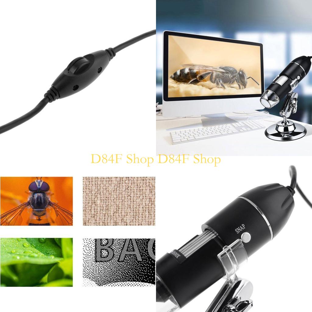 Usb Microscope Digital - D84F Wielofunkcyjny mikroskop cyfrowy 3 w