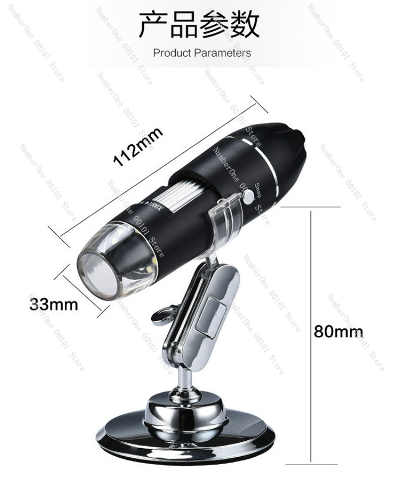 Mikroskop cyfrowy 1600X, mikro – Usb Microscope Digital recenzja i cena