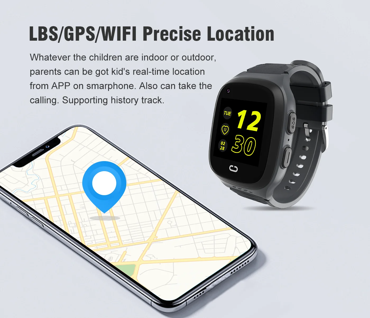 Smartwatch dla dzieci 4G SOS W – Smart Watch Kids recenzja i cena
